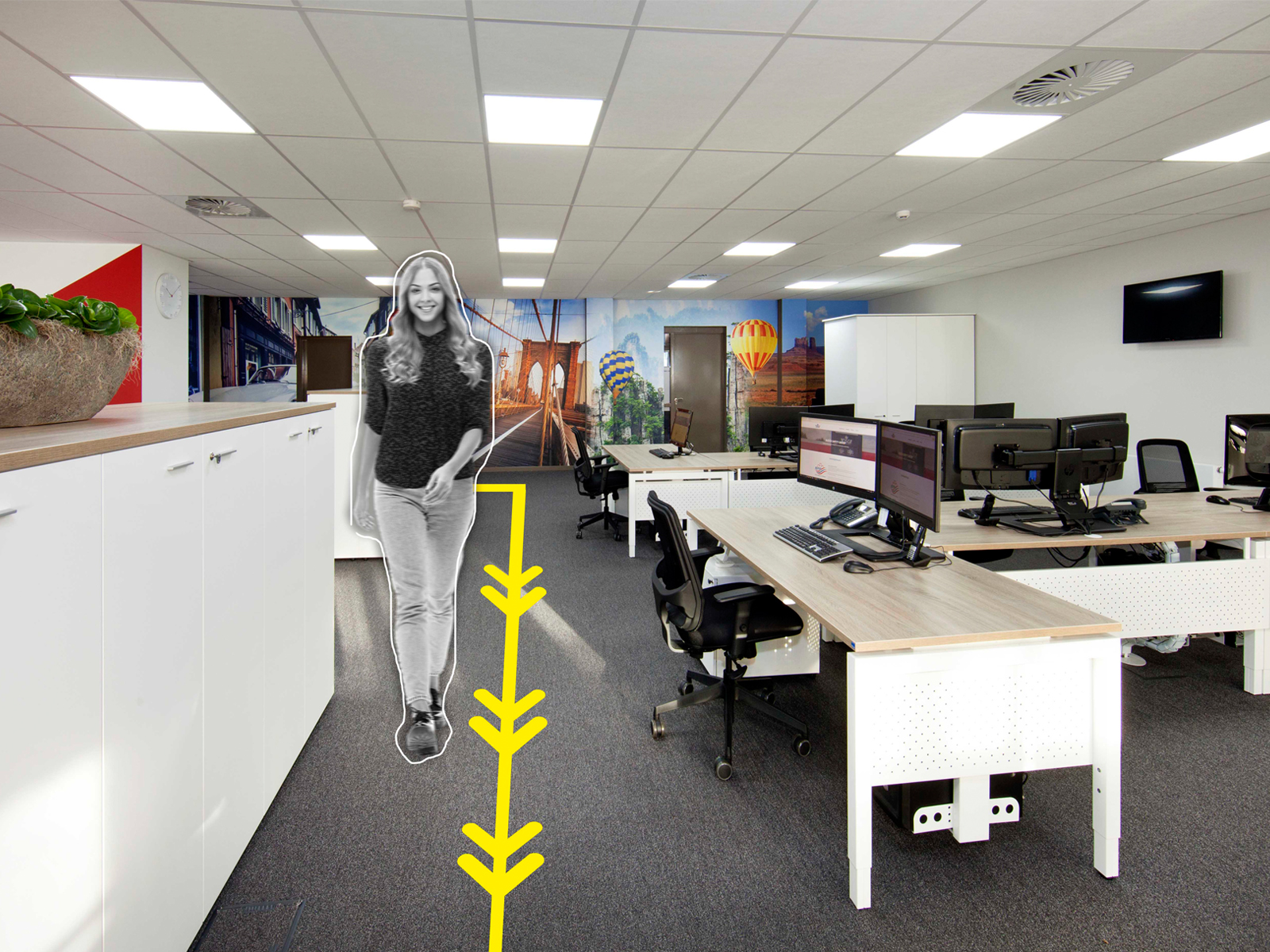 TIP 1: De juiste routing op kantoor als het nieuwe normaal﻿